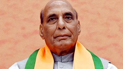 The Congress lacks leadership, policy and intention to take India forward: Rajnath Singh