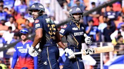 IPL: Sai Sudharsan, Shahrukh Khan power Gujarat Titans to 200/3 against RCB