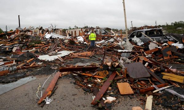 Oklahoma tornadoes kill at least two people and leave dozens injured