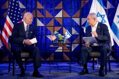 Biden Discusses With Netanyahu In White House Conversation