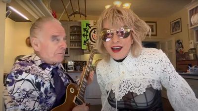 Toyah and Robert Fripp show no signs of growing up on "elderly edition" of Blink 182's Growing Up
