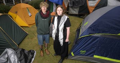 Anti-Semitic taunts alleged at ANU Palestine tent protest