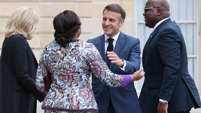 Macron urges Rwanda to end support for DRC M23 rebels, withdraw troops