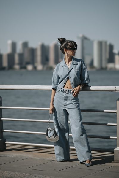 Street Style: How to Style Wide Leg Jeans and the Latest Denim Trends
