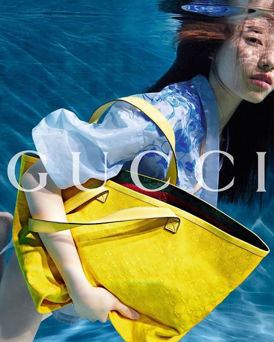 Gucci's Lido Summer 2024 Advertising Campaign Proves a Pool Is Summer's Hottest Accessory