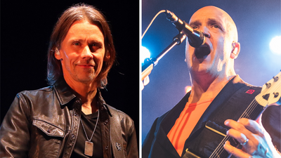 “I think it’s time to play some rock ’n’ roll”: Myles Kennedy announces 2024 headline tour, supported by Devin Townsend on an acoustic guitar