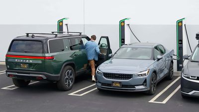 Rivian Reveals New Charger Design That Works With Other EVs