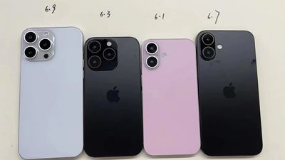 iPhone 16 dummies show how all four 2024 iPhones compare