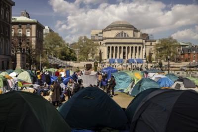Protests To Continue At Columbia University Despite Increased Security