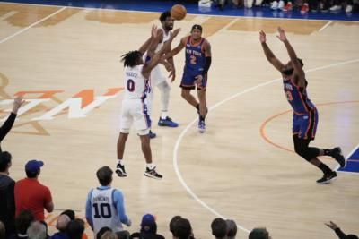 Maxey's Heroics Lead Sixers To Overtime Victory At MSG
