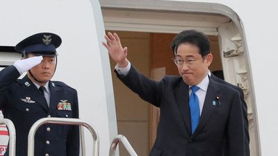 Japanese PM sets off on six-day trip to France and Latin America