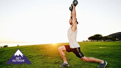 You don't need the gym to build muscle — try this outdoor 15-minute dumbbell workout instead