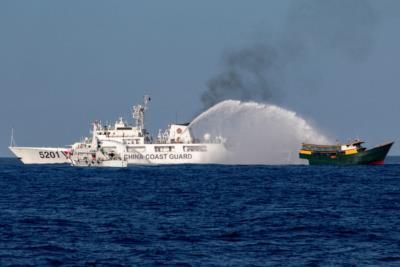Philippines Raises Concerns Over Chinese Coast Guard In South China Sea