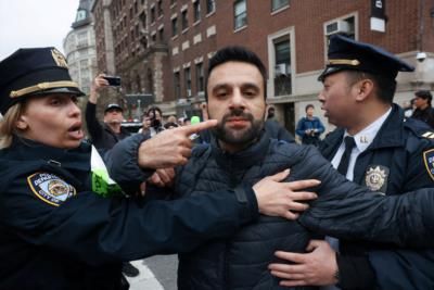 Over 230 Arrested At Columbia University And City College Protests