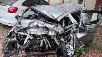 Four members of a family killed in accident at Bhavanisagar