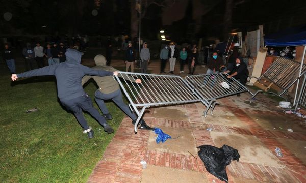 First Thing: violence at UCLA as Gaza protest camp attacked by counter-demonstrators