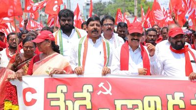 Vote for Congress to fight BJP’s privatisation policy, Gidugu urges supporters of Left parties