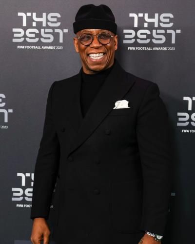 Ian Wright Exudes Charm And Charisma In Stylish Black Attire