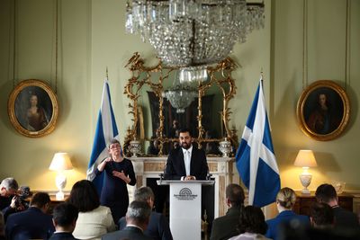 Scottish government survives confidence vote after Hamza Yousaf quits