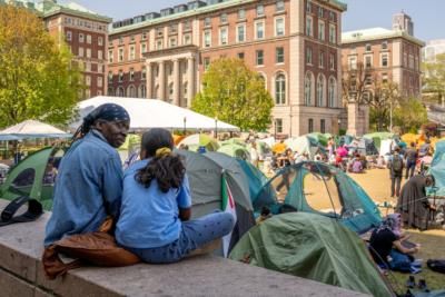 Fordham University Students Form Gaza Solidarity Encampments