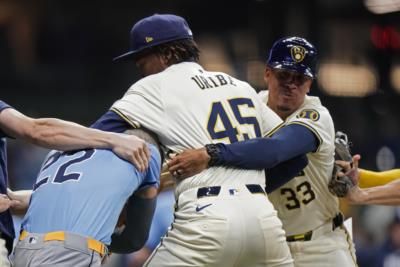 Milwaukee Brewers Players And Manager Suspended After Brawl