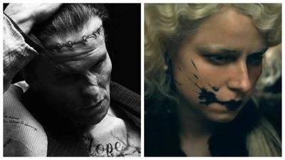 Christian Bale and Jessie Buckley kiss passionately in LEAKED BTS video from 'The Bride' set - WATCH