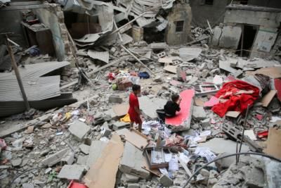 Israeli Airstrike In Gaza Kills Two Young Children