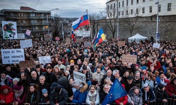 Slovakia’s opposition hopes European vote will put brakes on populist PM
