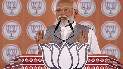 Congress a disciple of Pakistan, says Modi in Gujarat