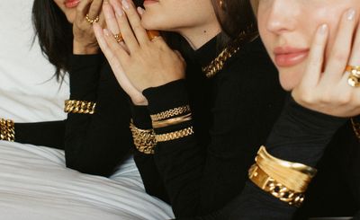 Chunky, gold and vintage-inspired jewellery: join Anisa Sojka’s chain gang