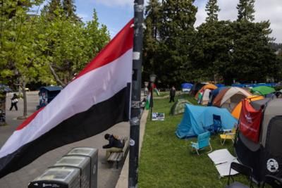 Berkeley Campus Takes Hands-Off Approach To Gaza Protests