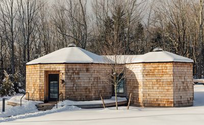 Scribner’s Catskill Lodge introduces funky rounded cabins