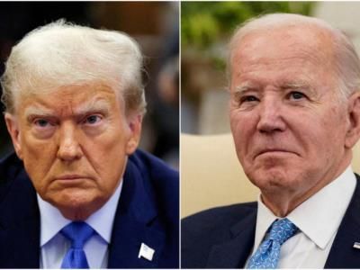 Former President Trump Calls Out Biden And Newsom