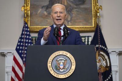 Biden says he supports the right to protest but denounces 'chaos' and hate speech