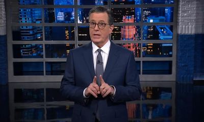 Stephen Colbert on Trump’s trial: ‘He lasts only a few furious minutes and then nods off’