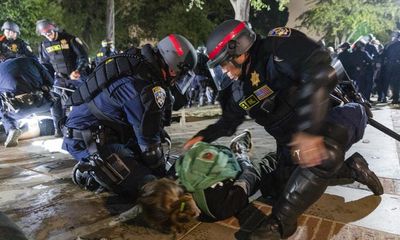 Police arrest at least 200 pro-Palestinian protesters at UCLA and clear camp
