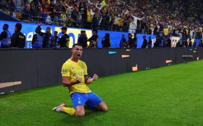 Cristiano Ronaldo And Teammates Celebrate Victory With Joy