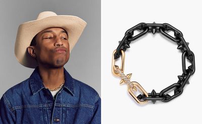 First look at Pharrell Williams and Tiffany & Co’s punkish titanium and gold jewellery