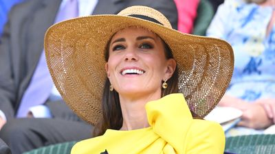 Kate Middleton's gorgeous old Hollywood sunhat she wore at Wimbledon is a bargain in the sale
