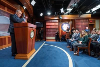 Senate Leaders Seek Agreement On Antisemitism Awareness Act Processing