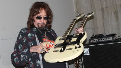 “When you blend a Gibson and a Fender together, you get a much thicker sound. That’s a trick I learned from Pete Townshend”: Ace Frehley invites us to his home to talk tone tricks, 10,000 Volts and pawn shop treasures