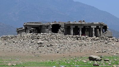 Inscriptions in a temple submerged by Bhavanisagar dam reveal a trade route