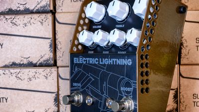 “It’s dynamic and it’s versatile, and thanks no doubt to its enclosed tube it is very ‘amp-y’”: ThorpyFX and Chris Buck apply real valve heat to overdrive and boost with signature Electric Lightning pedal