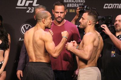 Alexander Volkanovski calls Jose Aldo featherweight GOAT ahead of UFC 301: ‘He’s how a champion should be’