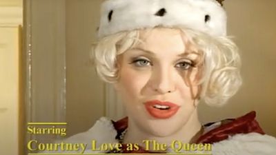 "Prince Andrew turned up at my door at 1am wanting to party." Watch Courtney Love share stories about Prince Andrew, Madonna, heroin and nudity on a 2006 talk show, then give the host a lapdance while dressed as Queen Elizabeth II