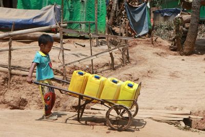 'Fuel For Water': Heatwave Piles Misery On Myanmar Displaced