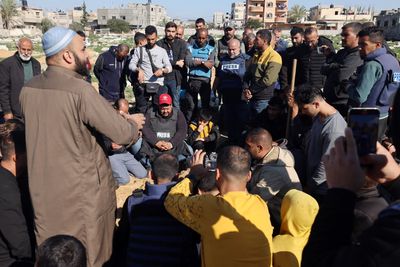 Palestinian journalists covering Gaza war win UNESCO press freedom prize