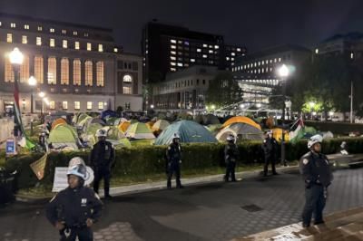 NYPD Clears Encampment At NYU Following School's Request