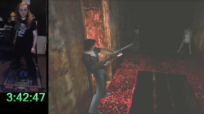 Silent Hill speedrunner smashes through the horror game's hardest difficulty in 4 hours using a dance mat: "Do not ask me for this s*** ever again"