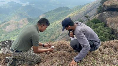 Pellets of Nilgiri tahrs collected during survey to be sent for molecular analysis, DNA repository